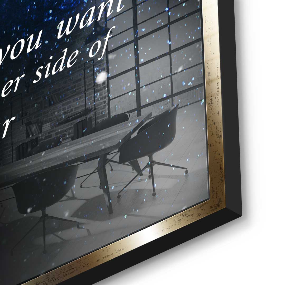 Everything You Want vs. Everything You Fear - Acrylglas