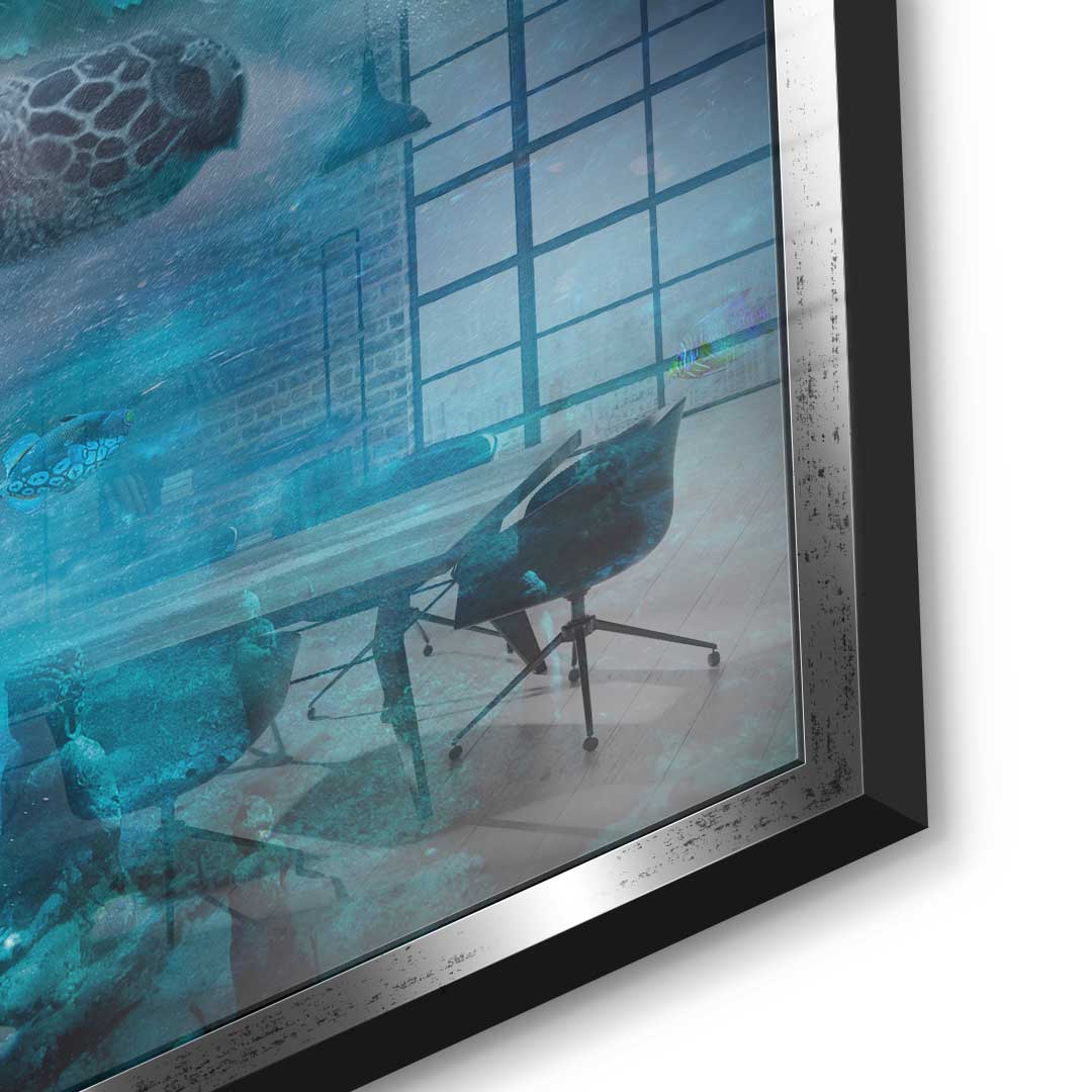 THE BEST THINGS IN LIFE HAPPEN UNEXPECTEDLY - Acrylglas