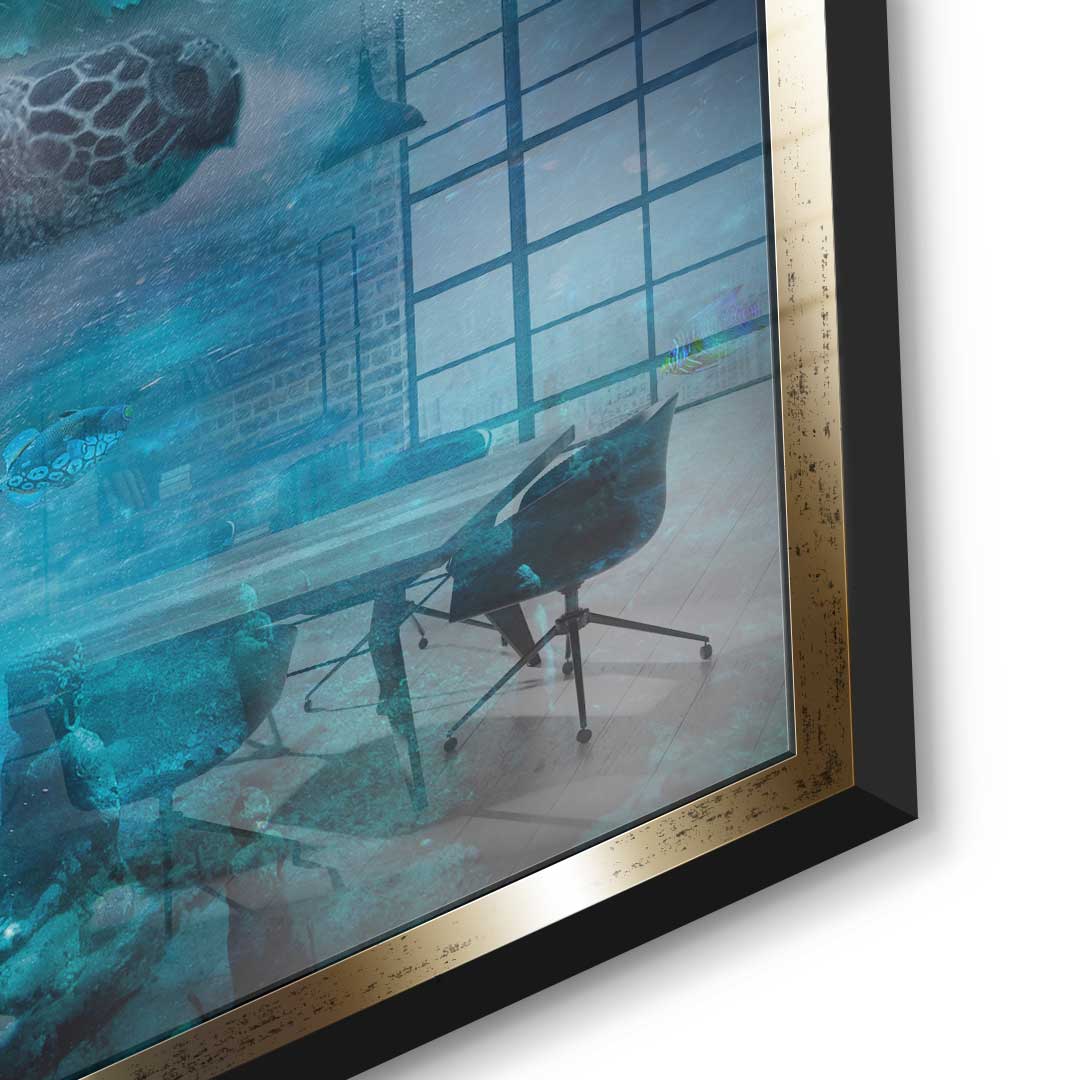 THE BEST THINGS IN LIFE HAPPEN UNEXPECTEDLY - Acrylglas