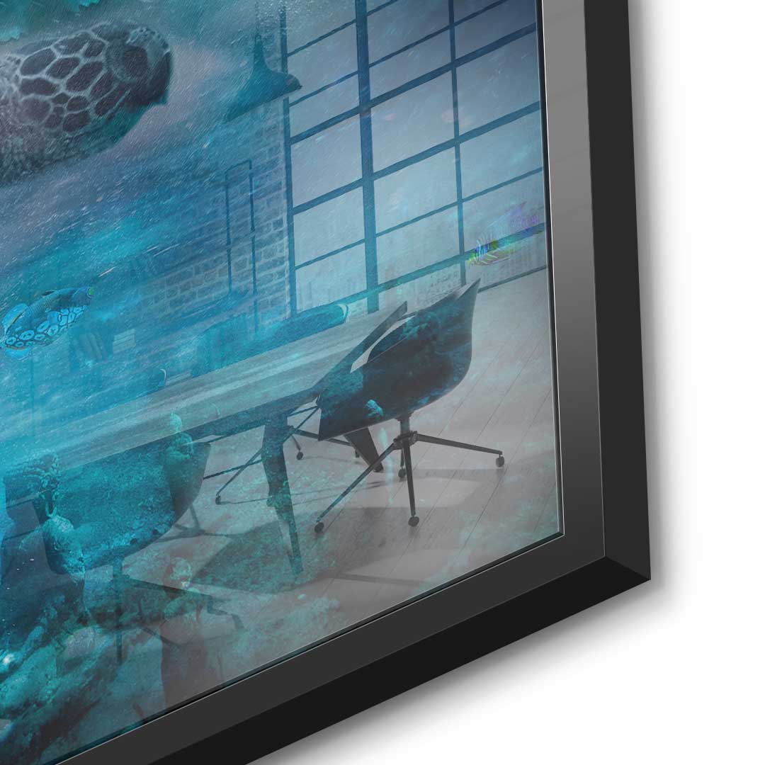 THE BEST THINGS IN LIFE HAPPEN UNEXPECTEDLY - Acrylglas