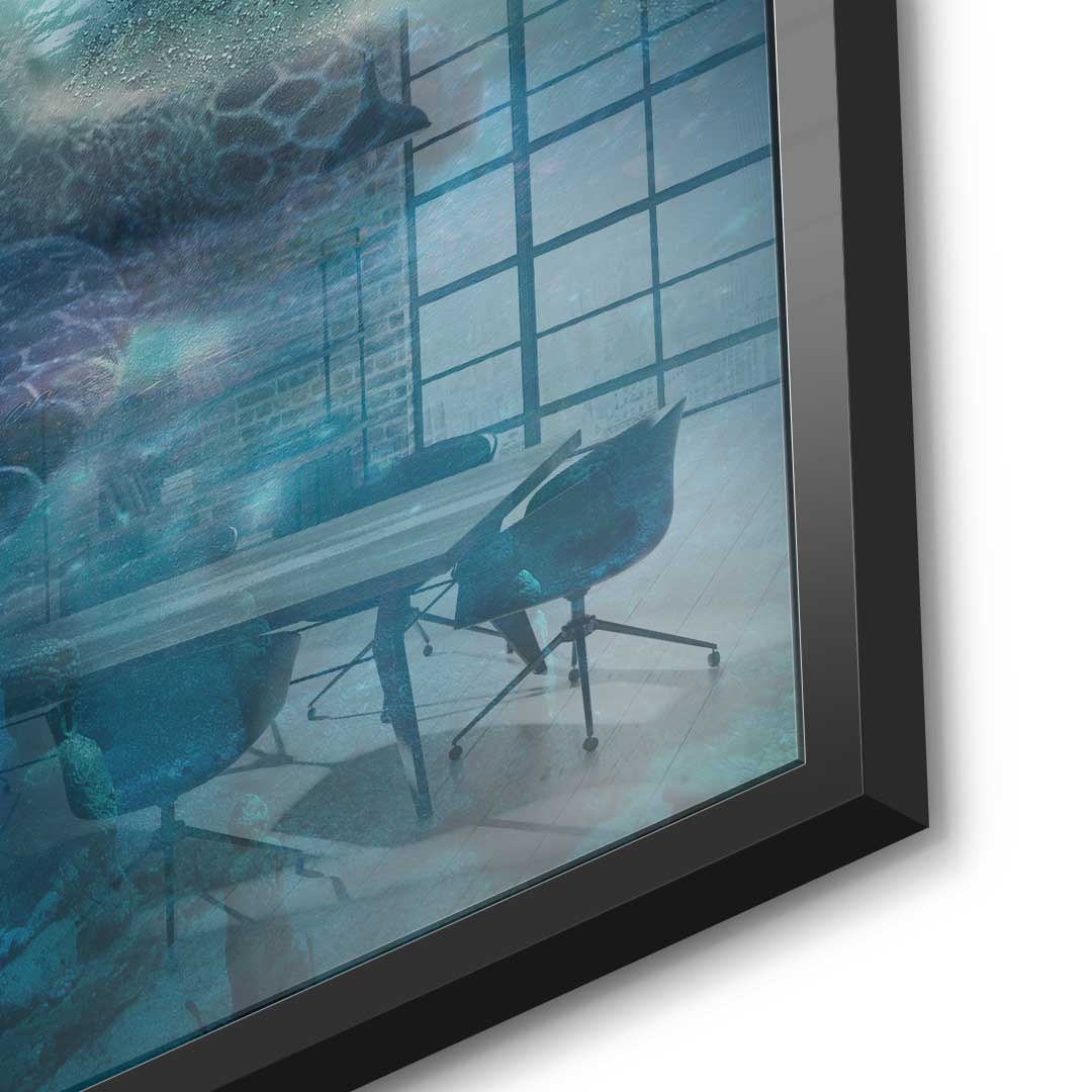 THE BEST THINGS IN LIFE HAPPEN UNEXPECTEDLY - Acrylglas