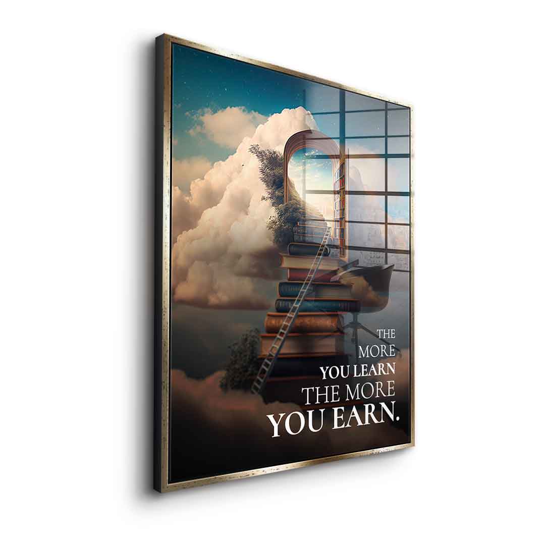 Power of learning - Acrylglas