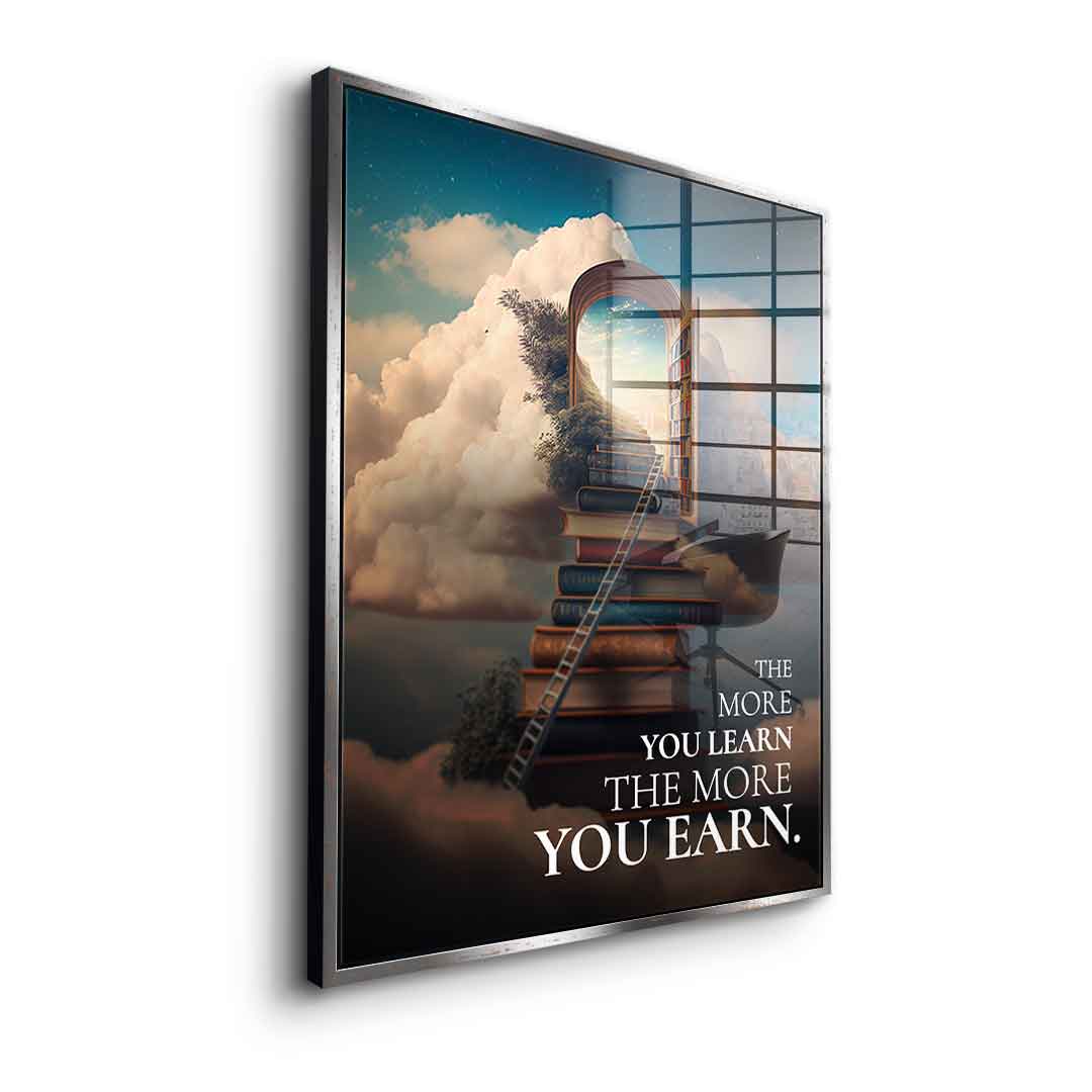 Power of learning - Acrylglas