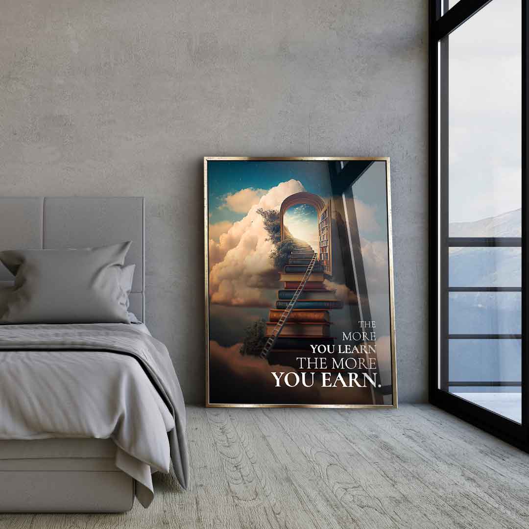 Power of learning - Acrylglas