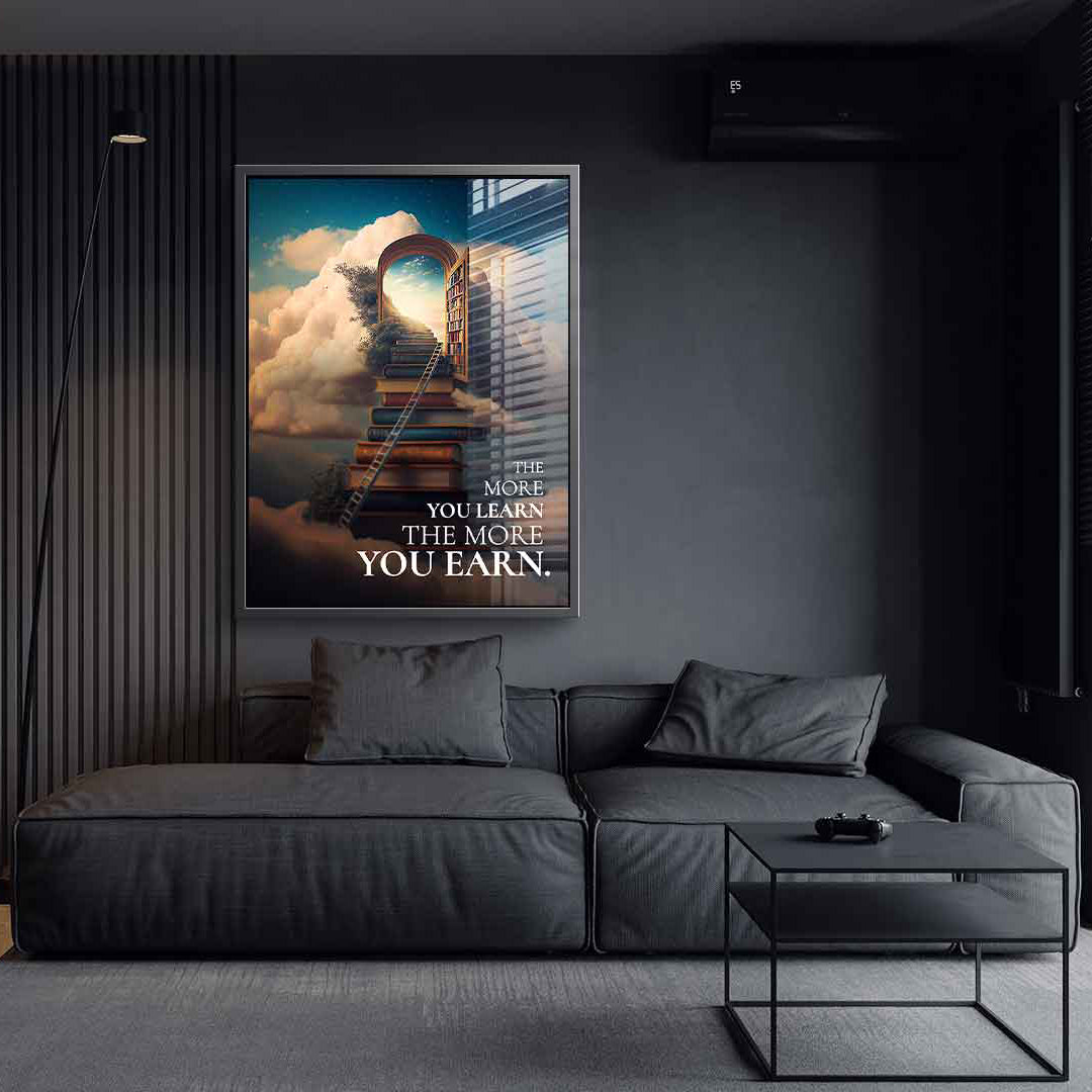 Power of learning - Acrylglas