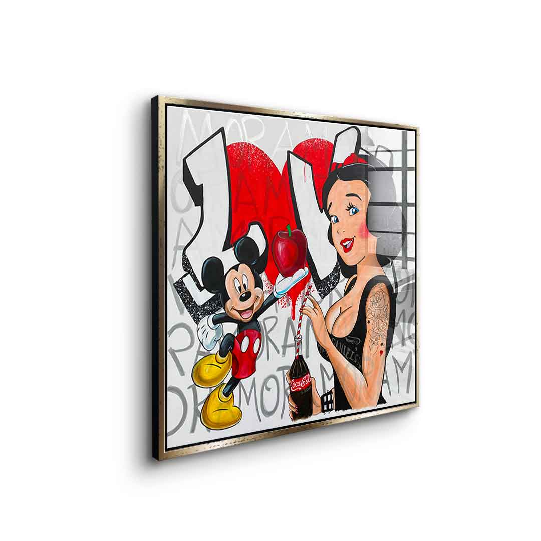 Red Apple - Acrylglas