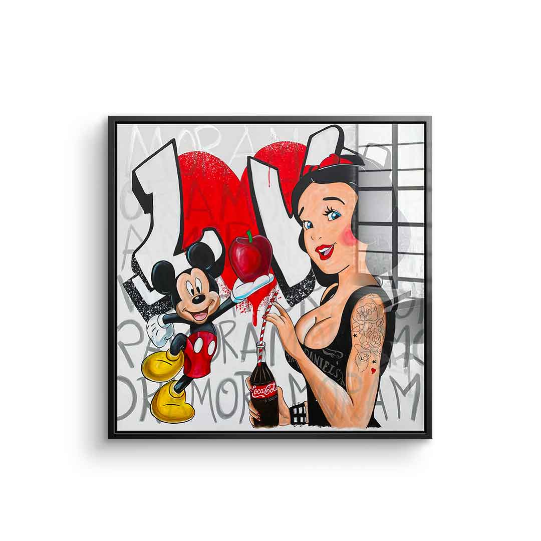 Red Apple - Acrylglas