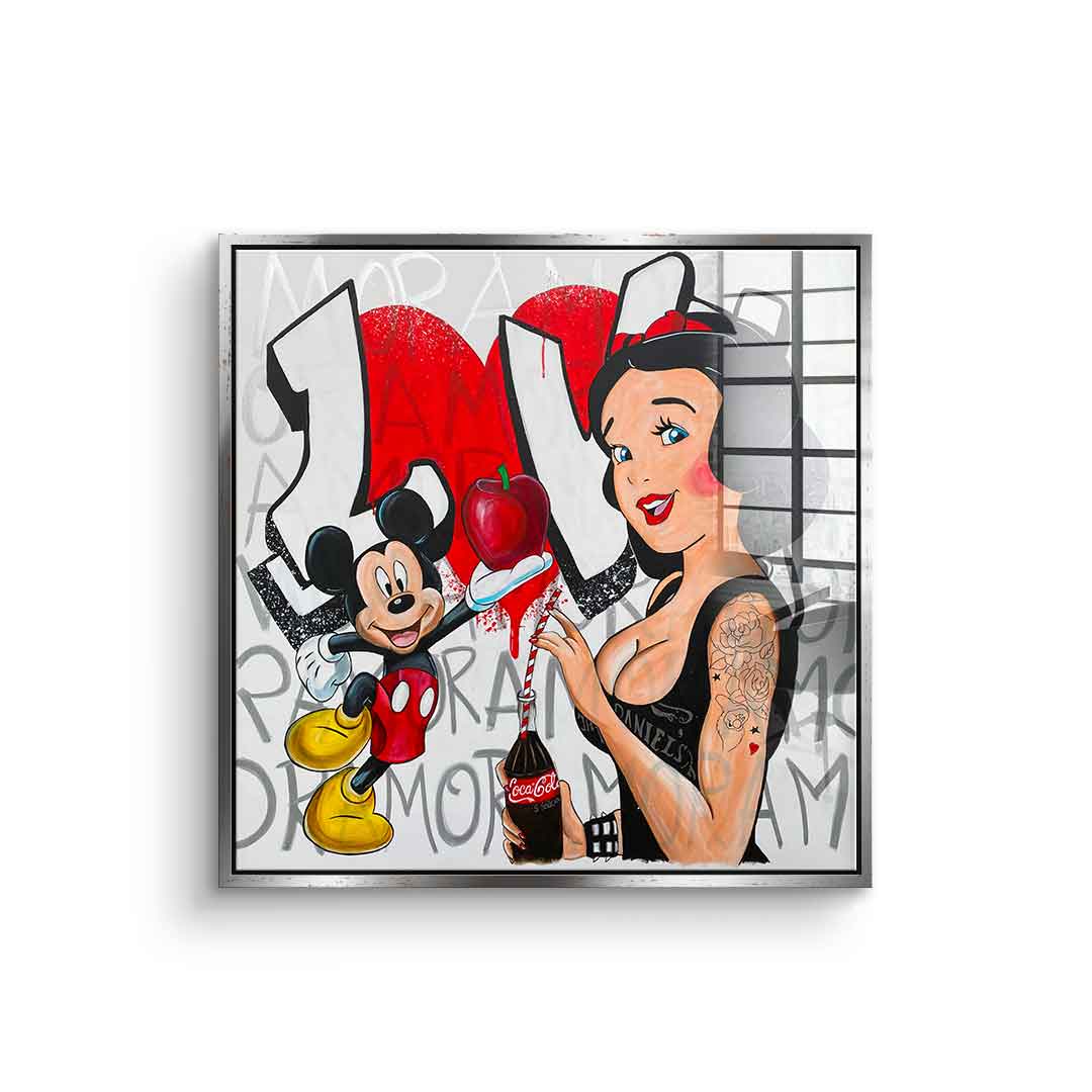 Red Apple - Acrylglas