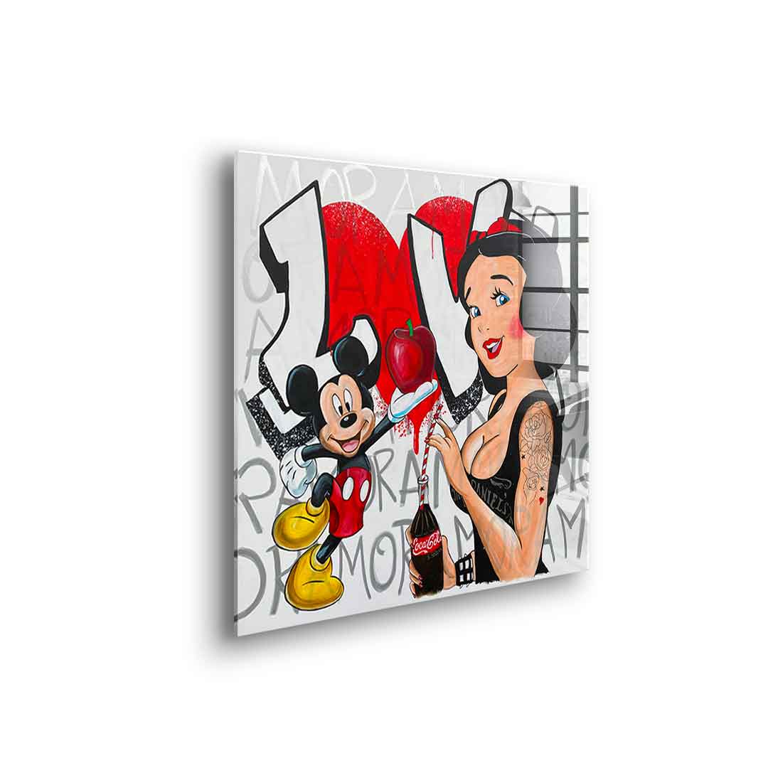 Red Apple - Acrylglas