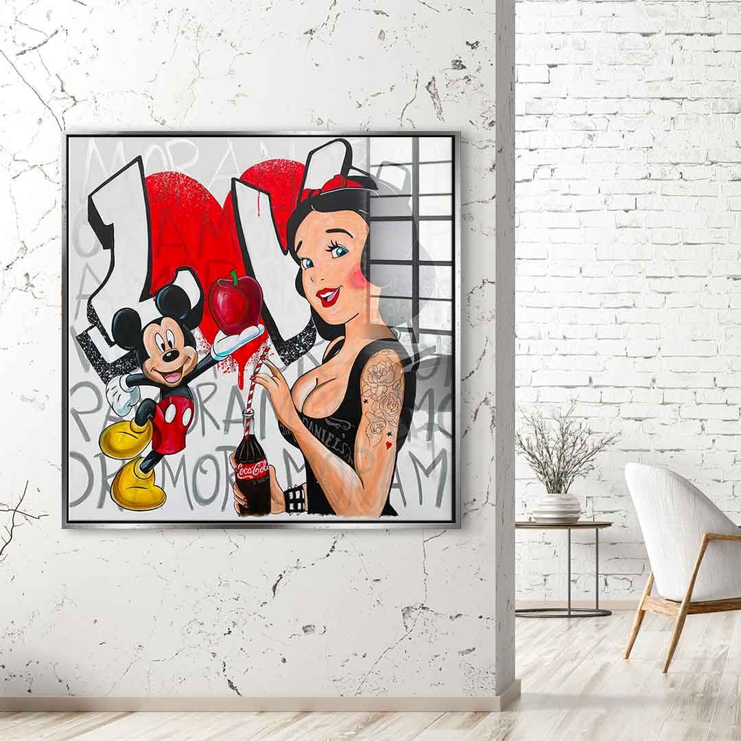 Red Apple - Acrylglas