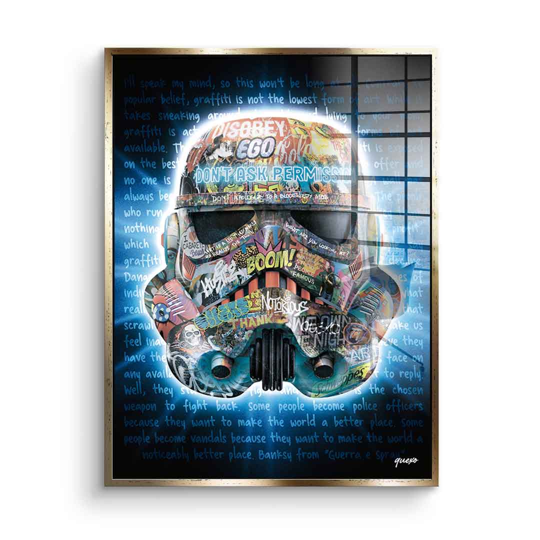 Don`t ask Permission - Acrylglas