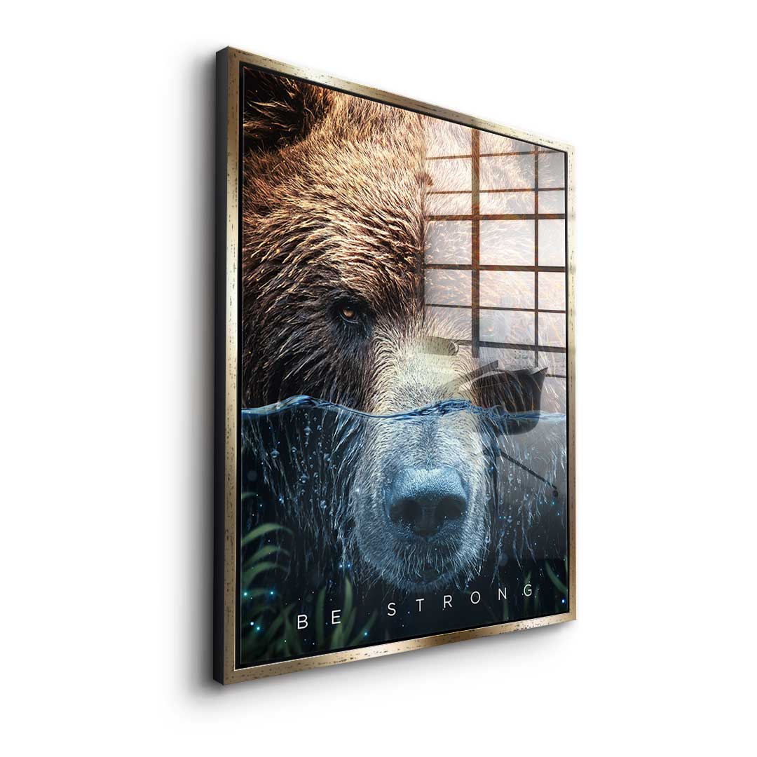 Strong Face - Acrylglas