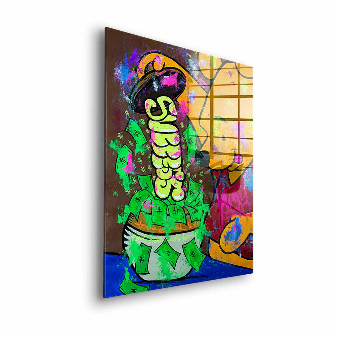 Success Bear - acrylic glass