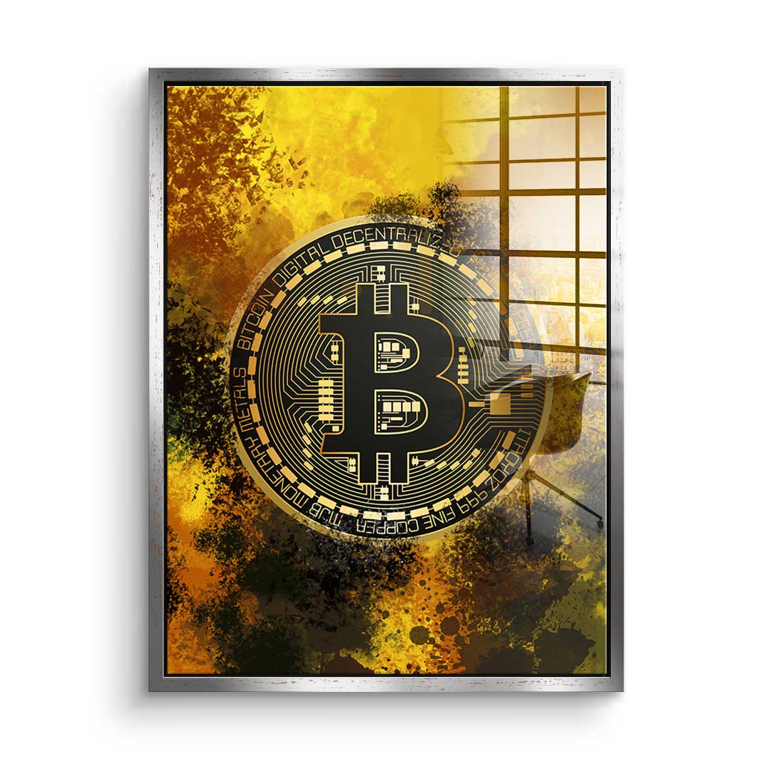 Wild Bitcoin - Acrylglas