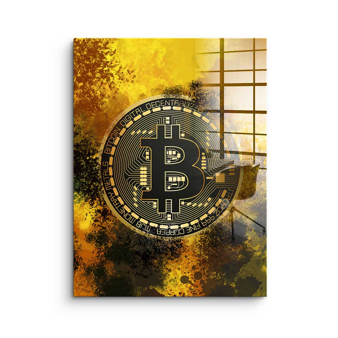 Wild Bitcoin - Acrylglas