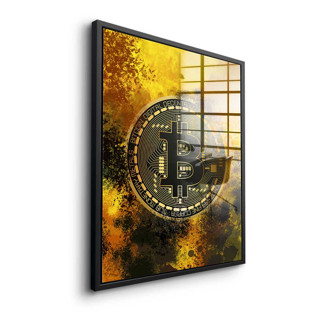 Wild Bitcoin - Acrylglas