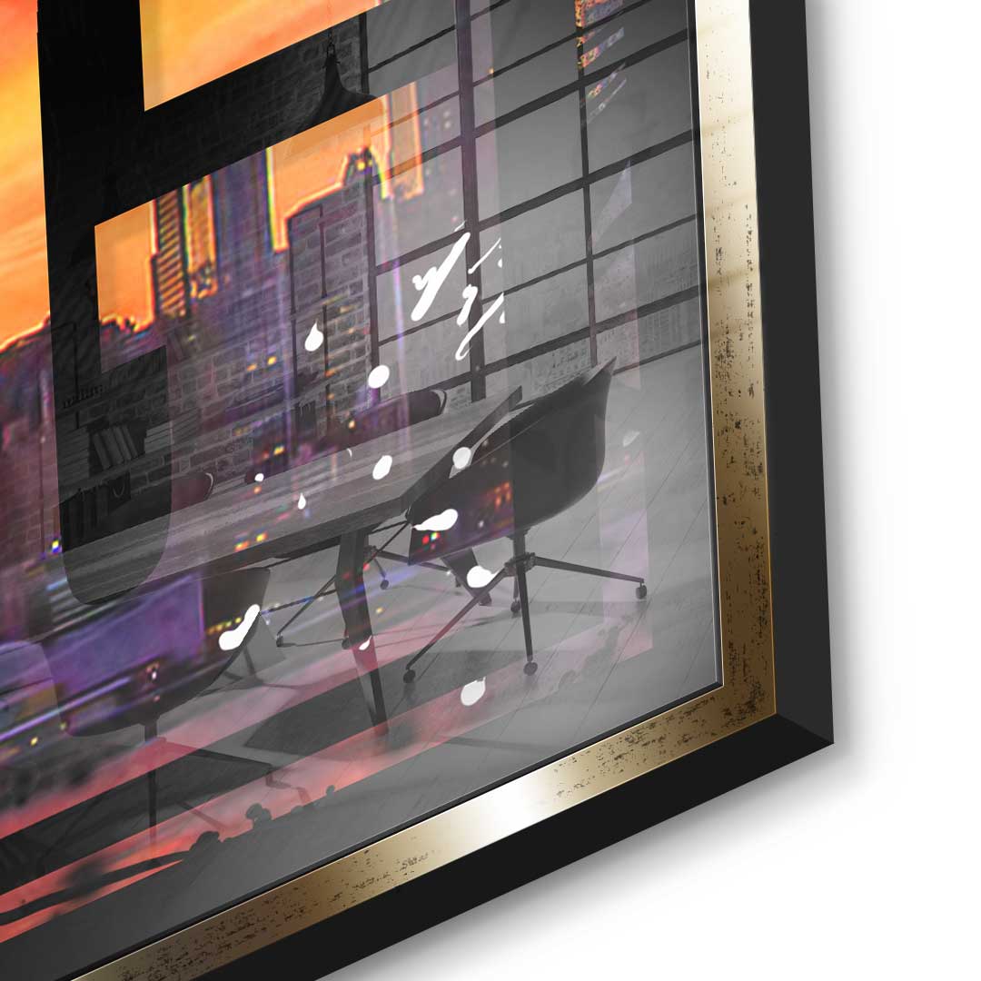 Work Hard Dream Big  - Acrylglass