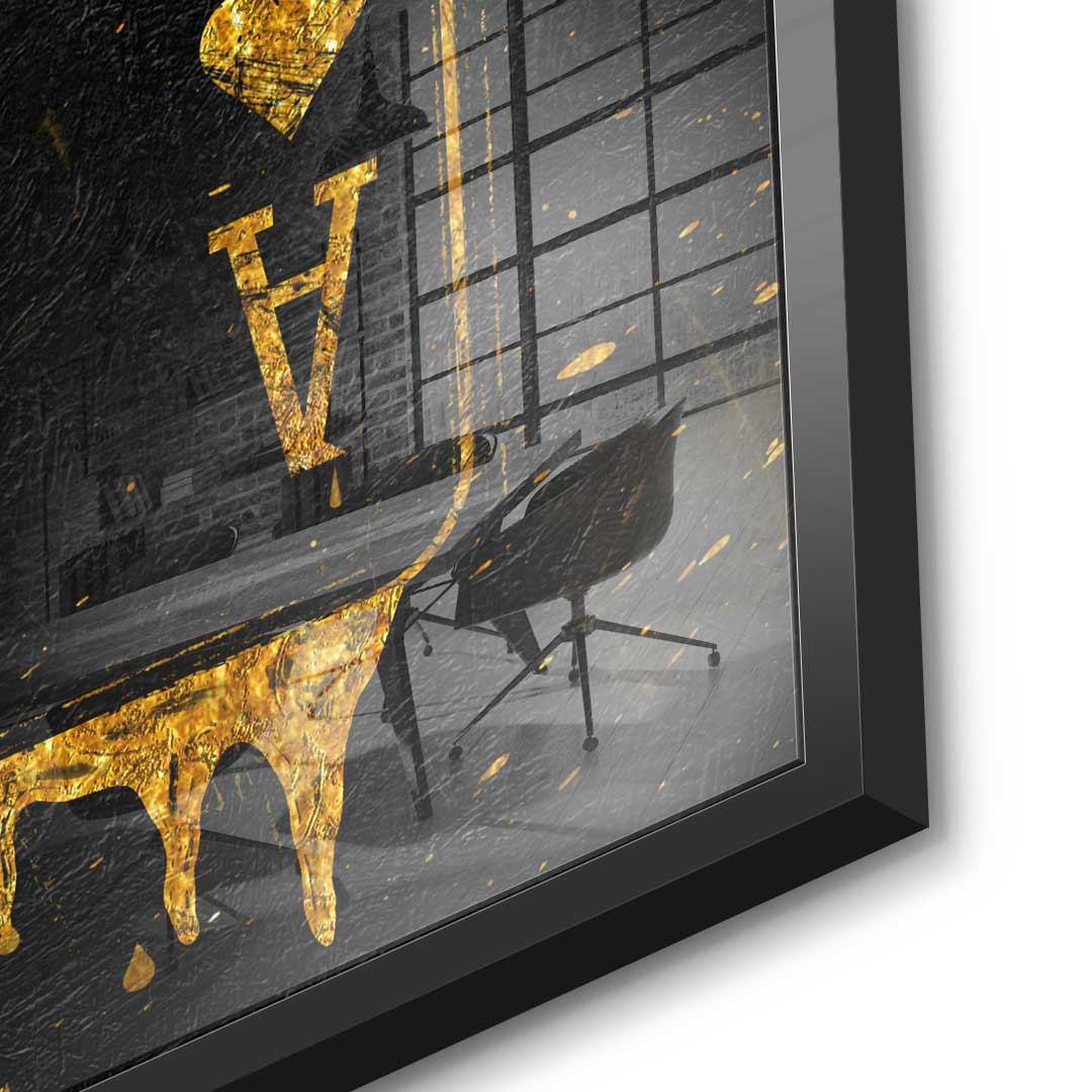 Ace Card - Blattgold