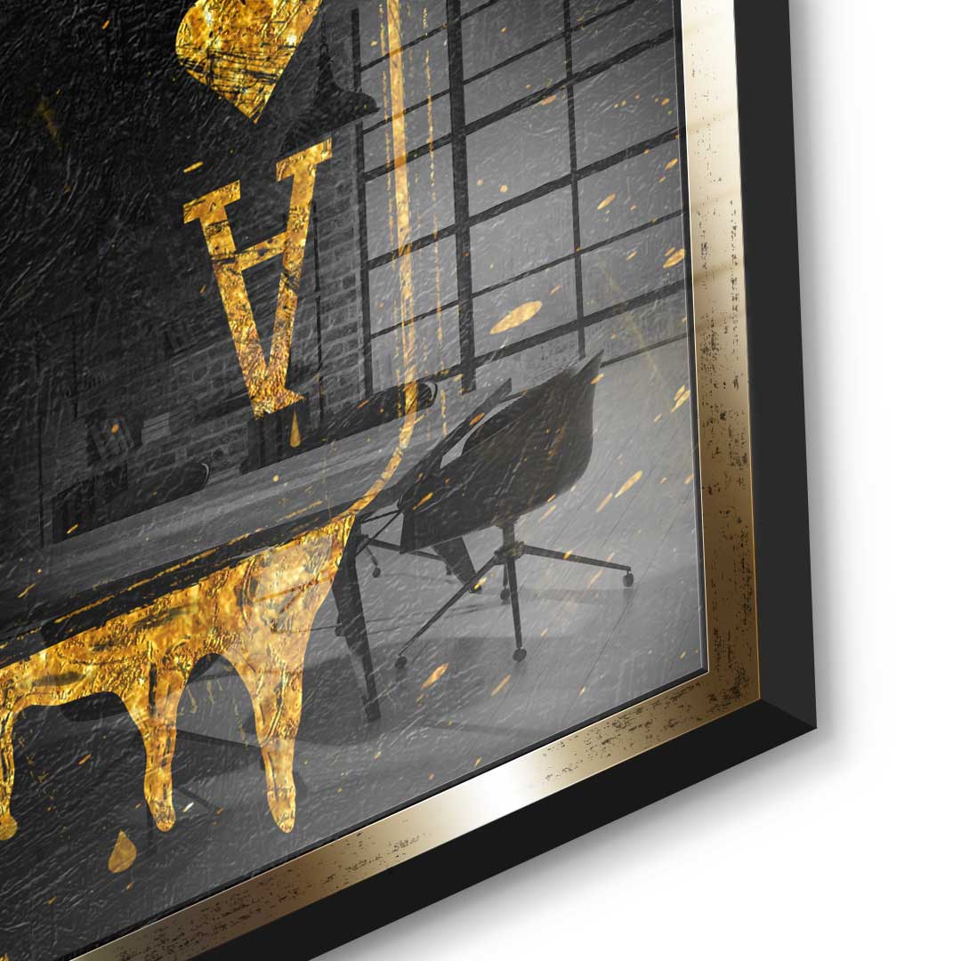 Ace Card - Blattgold