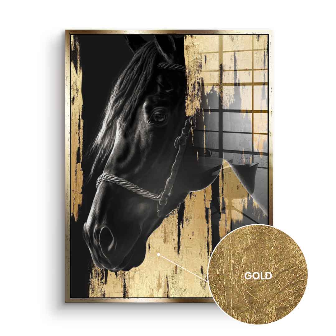 Luxury Horse - Blattgold
