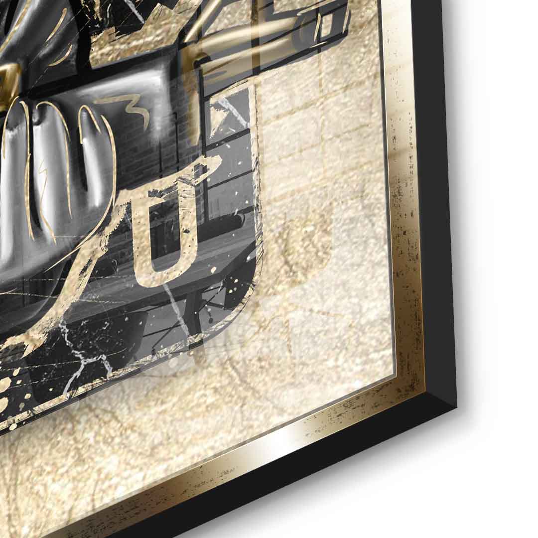 GANGSTER QUEEN - gold leaf