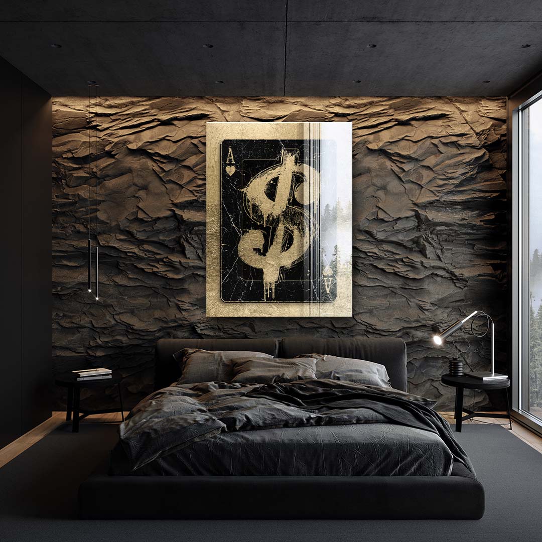 GANGSTER SIGN - Blattgold