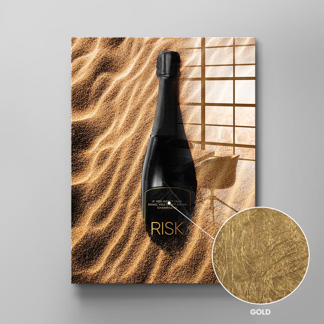 PURE RISK - gold leaf