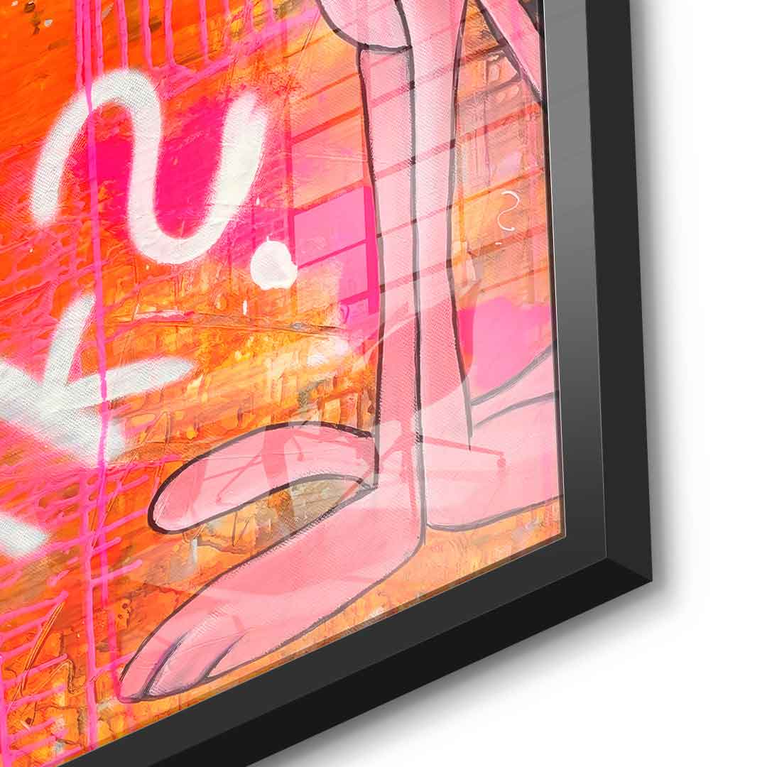 Why aren't you pink - Acrylglas