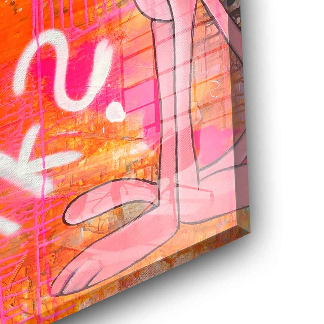 Why aren't you pink - Acrylglas