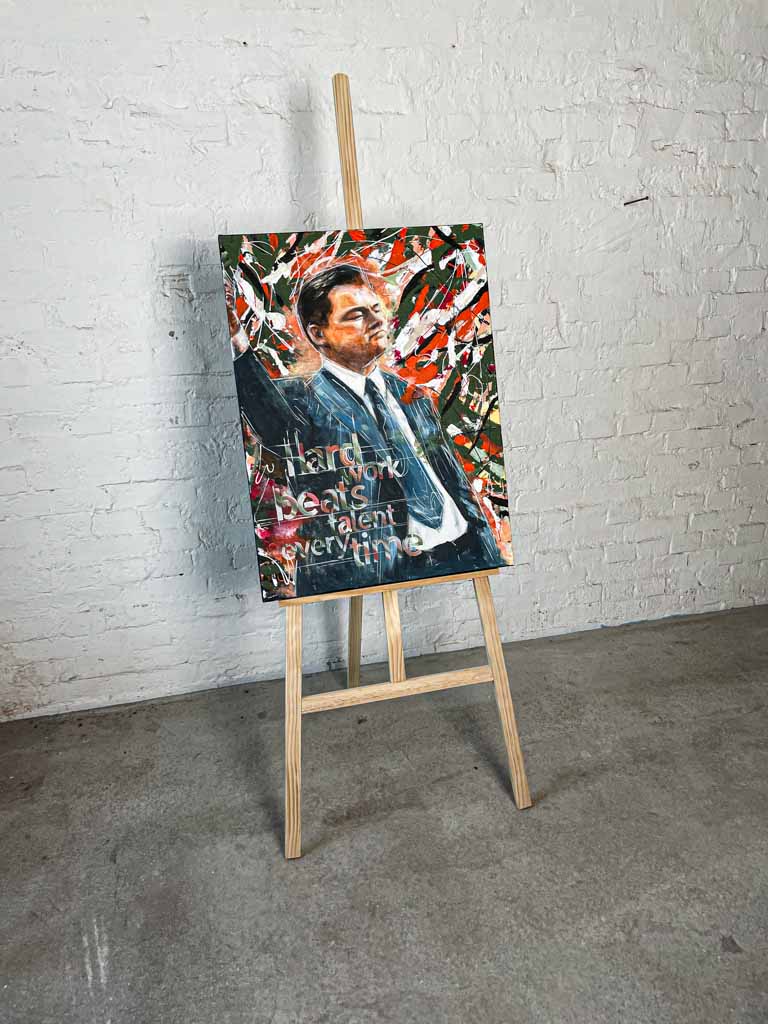 Hard Work Beats Talent | Gemälde