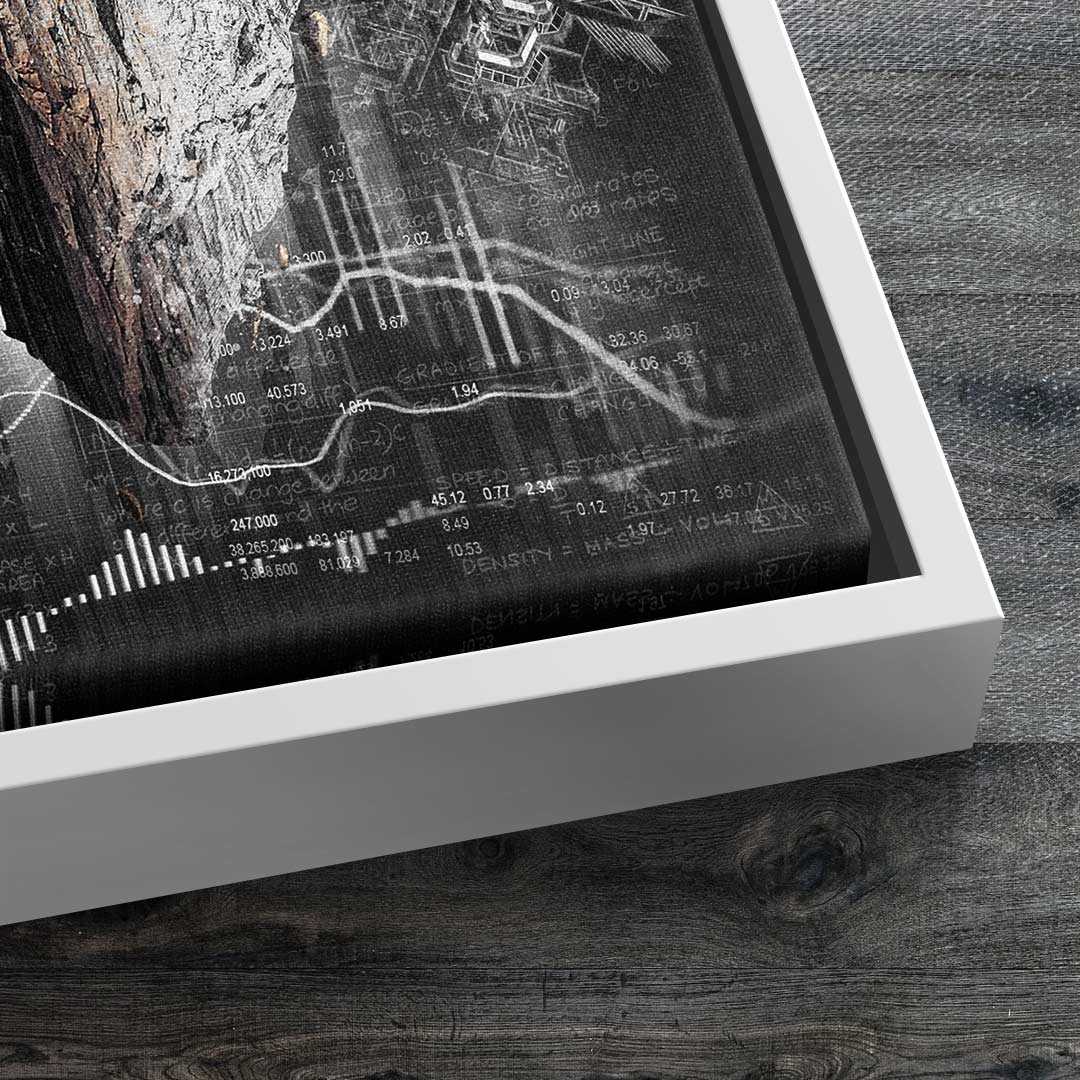 Immobilien Grundstück wandbild dekoration real estate Planning