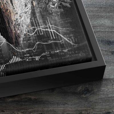 Immobilien Grundstück wandbild dekoration real estate Planning