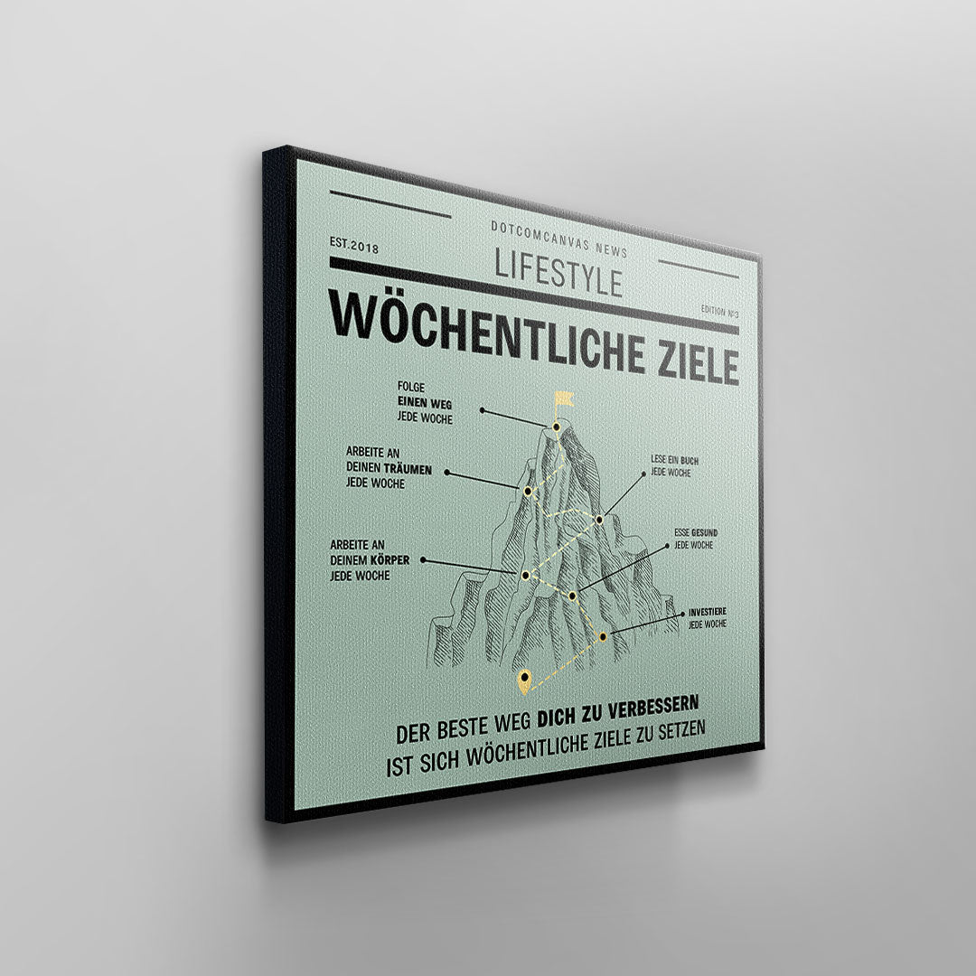 WEEKLY GOALS | Square Edition