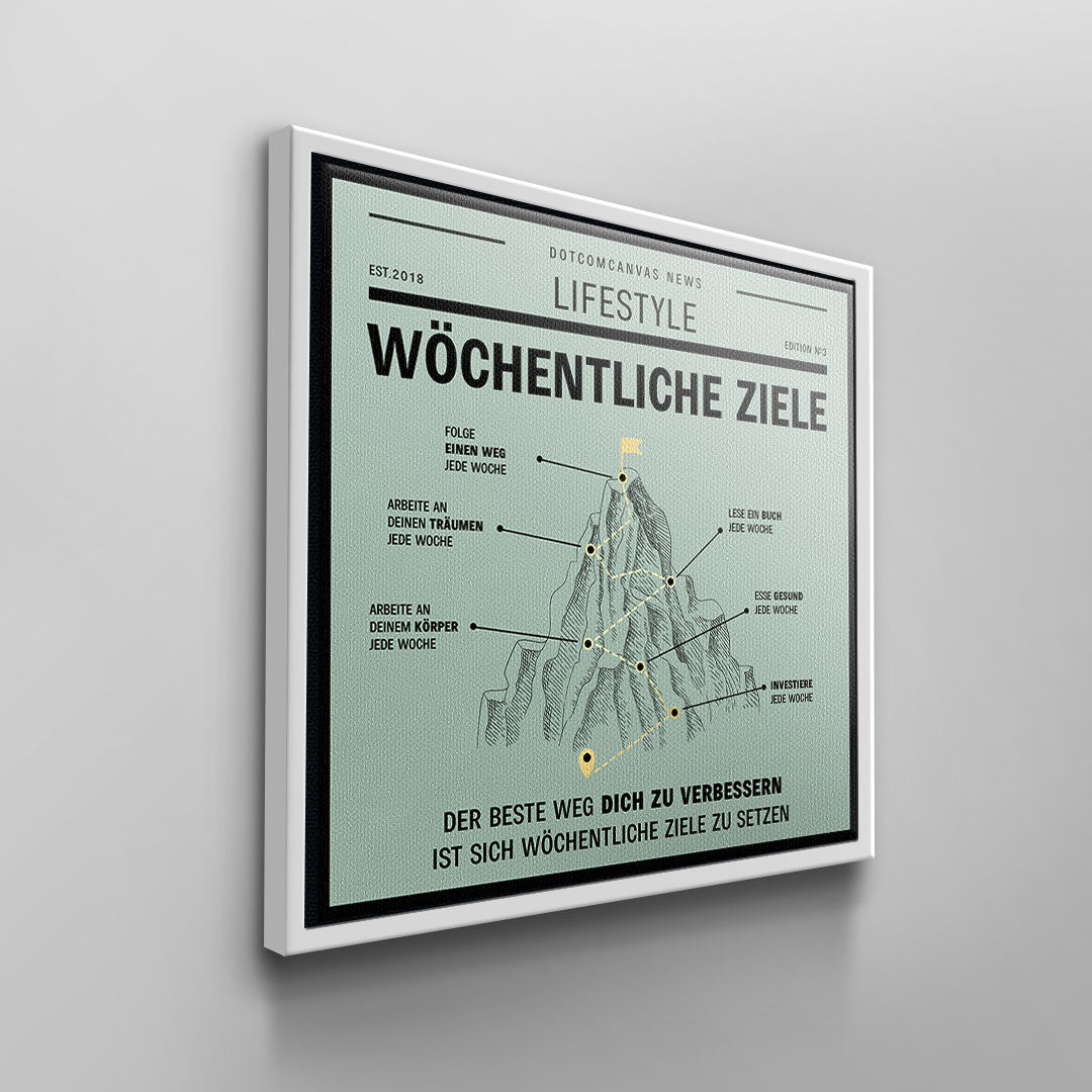 WEEKLY GOALS | Square Edition