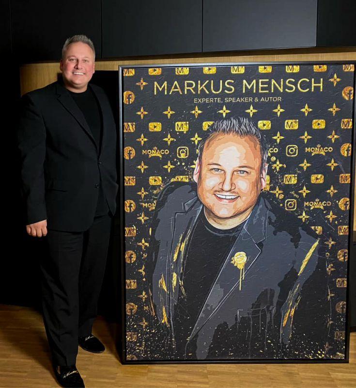 DOTCOM CANVAS® VIP: "Markus Mensch" Auftragsarbeit