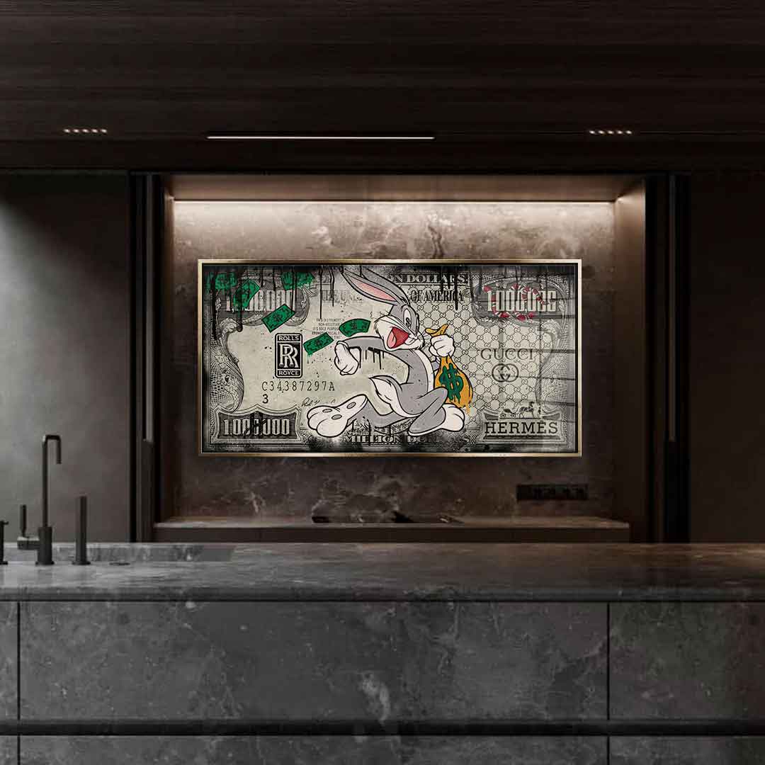 FAST BUNNY - acrylic glass