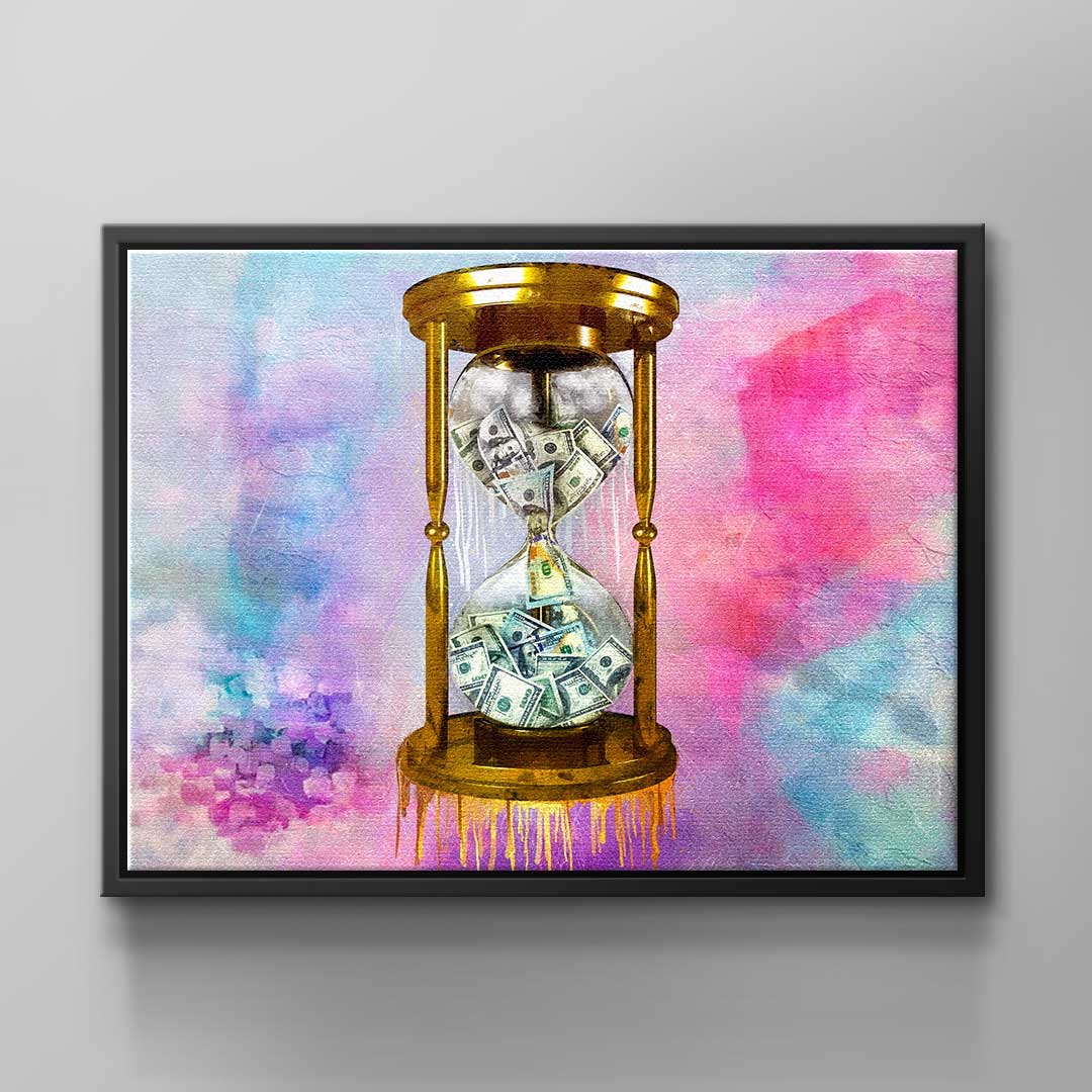 Sanduhr des Geldes