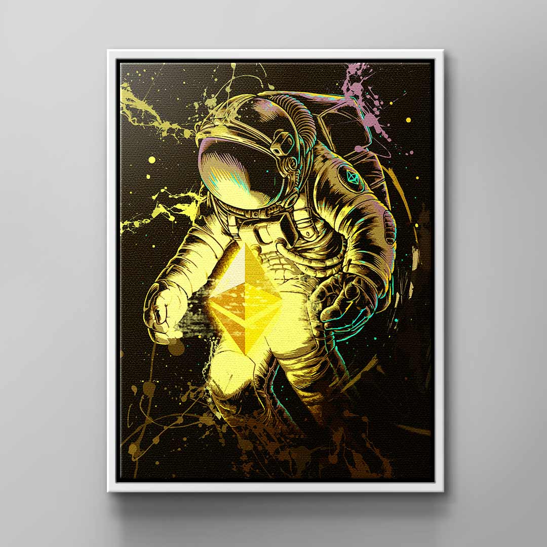 Wandbild cryptowährung poster deko Free Ethereum