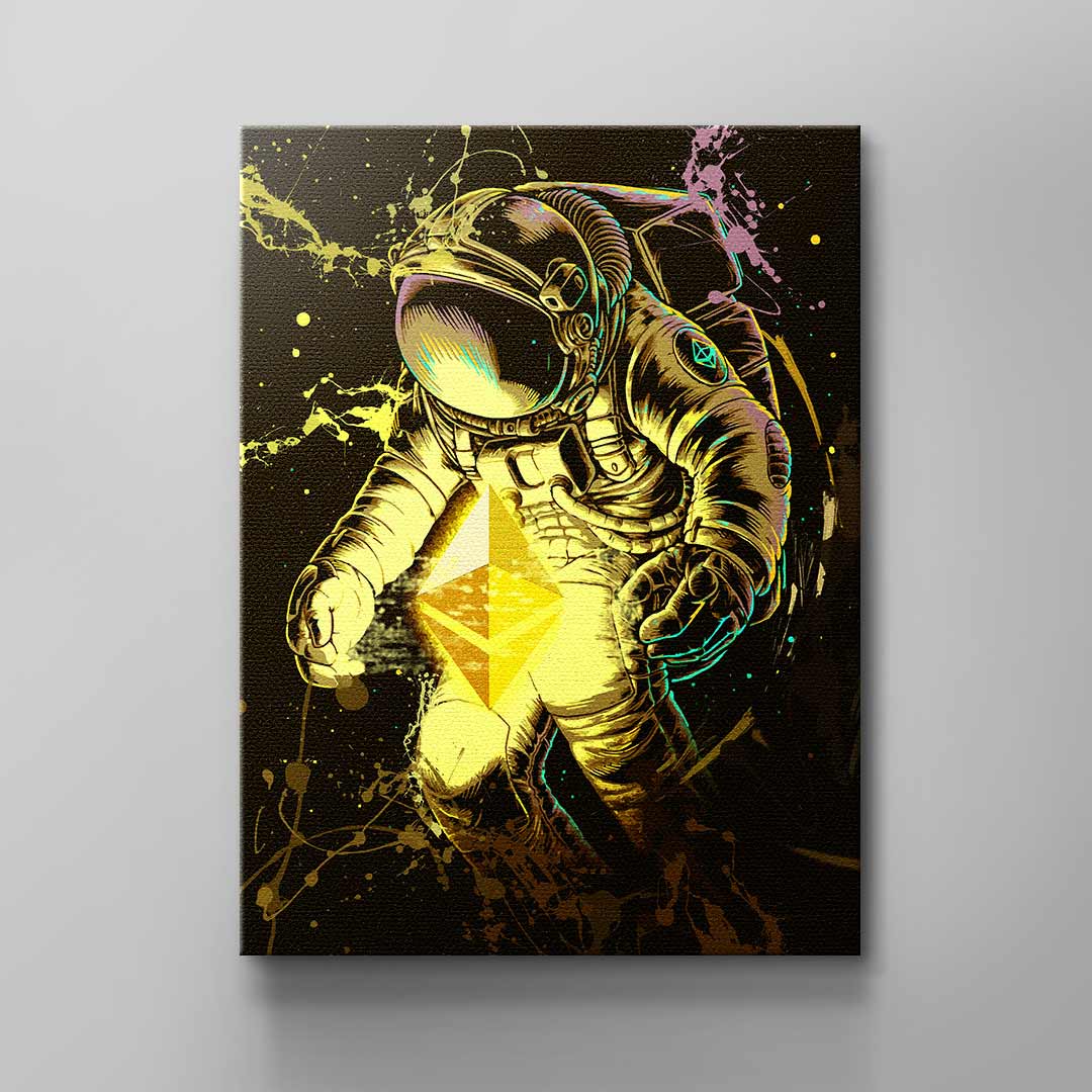 Wandbild cryptowährung poster deko Free Ethereum