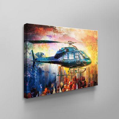 Wandbild helikopter Poster Der Heli