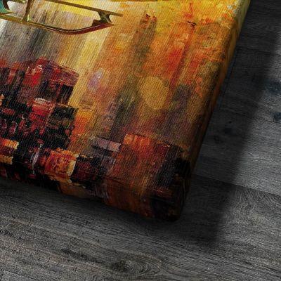 Wandbild helikopter Poster Der Heli