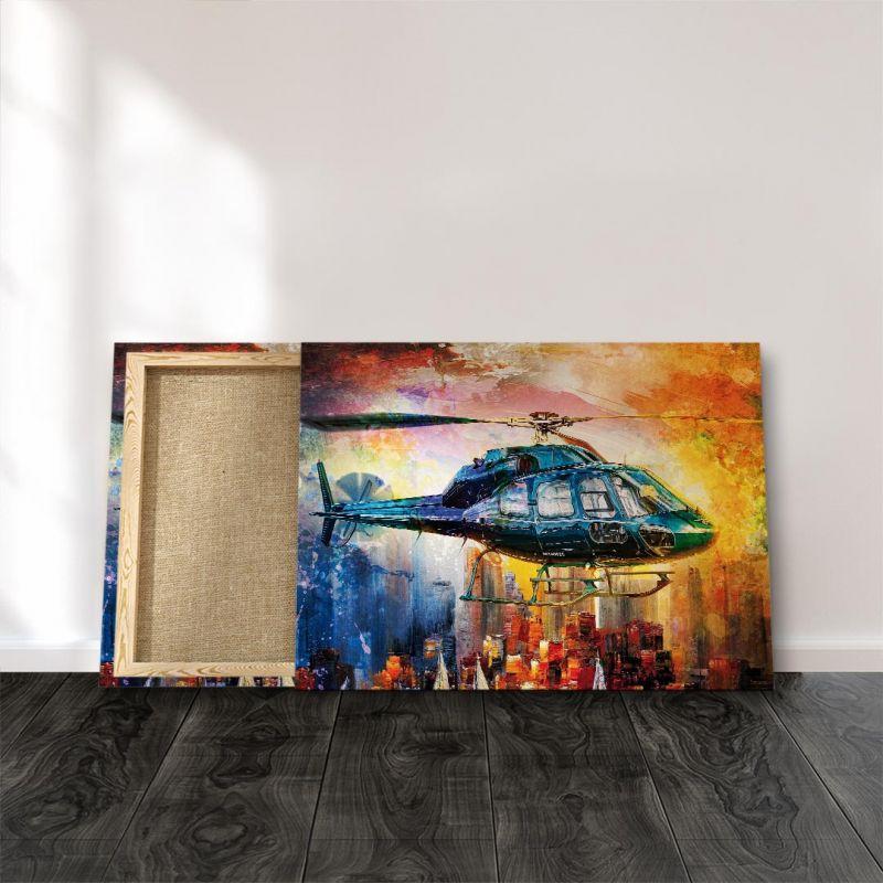 Wandbild helikopter Poster Der Heli