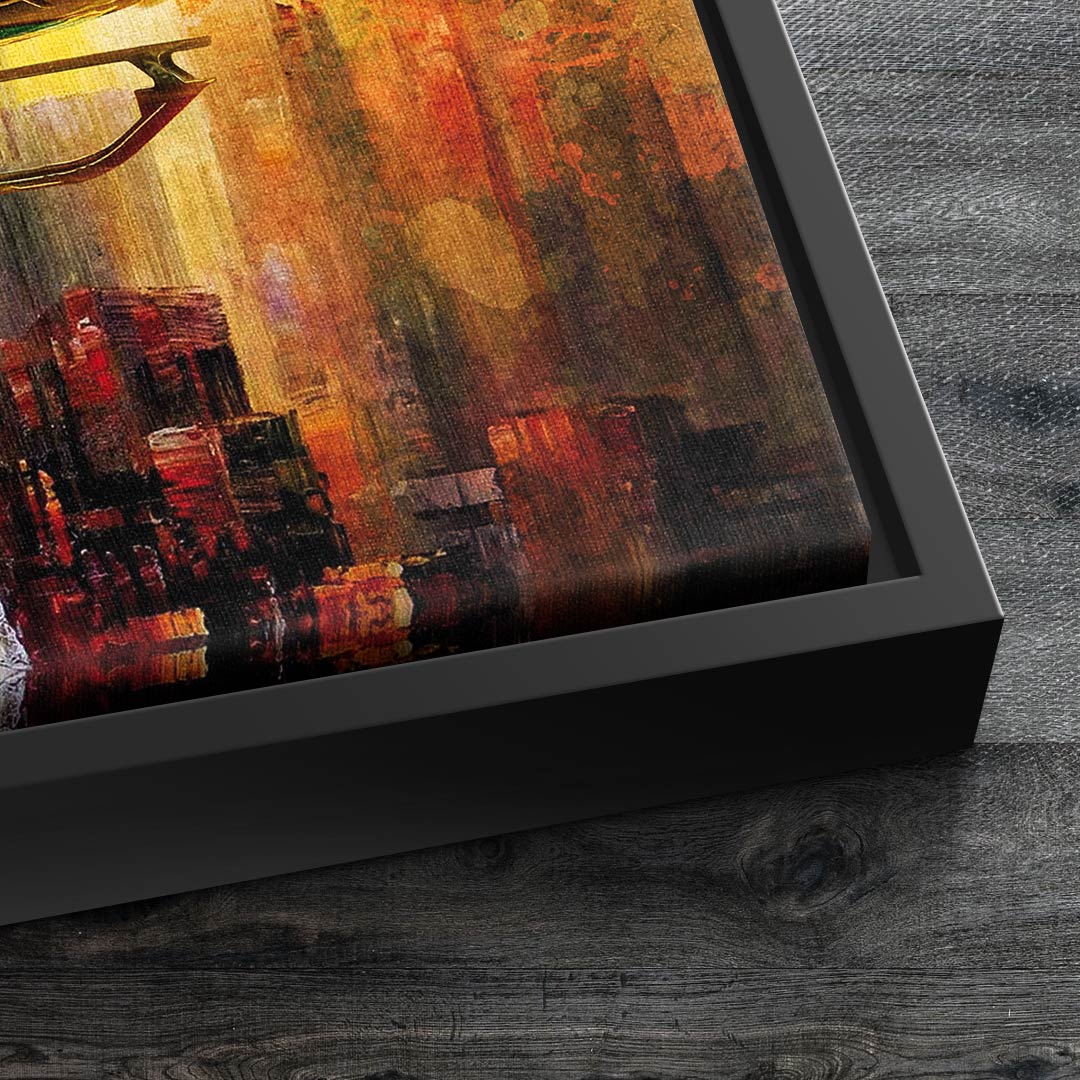 Wandbild helikopter Poster Der Heli