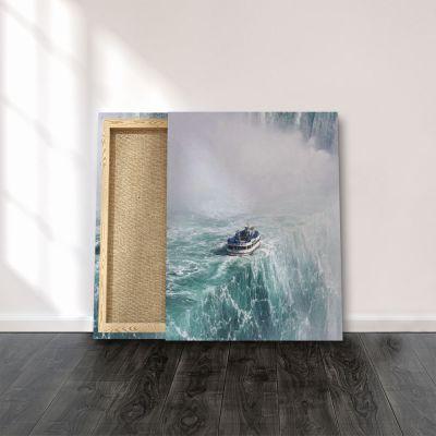 Wandbild von Achterbahn in Wolkendecke Rollercoaster Life