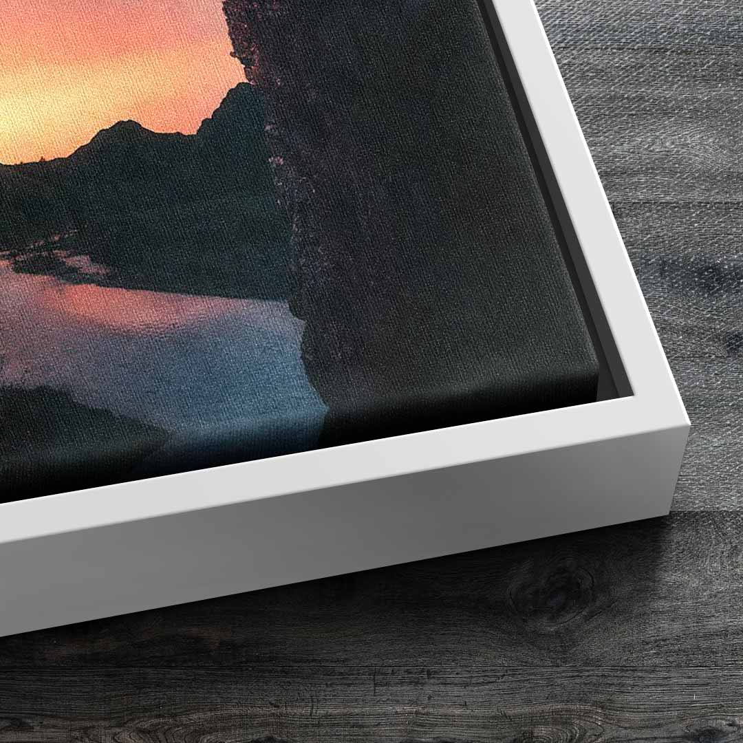 Sonnenuntergang Kluft