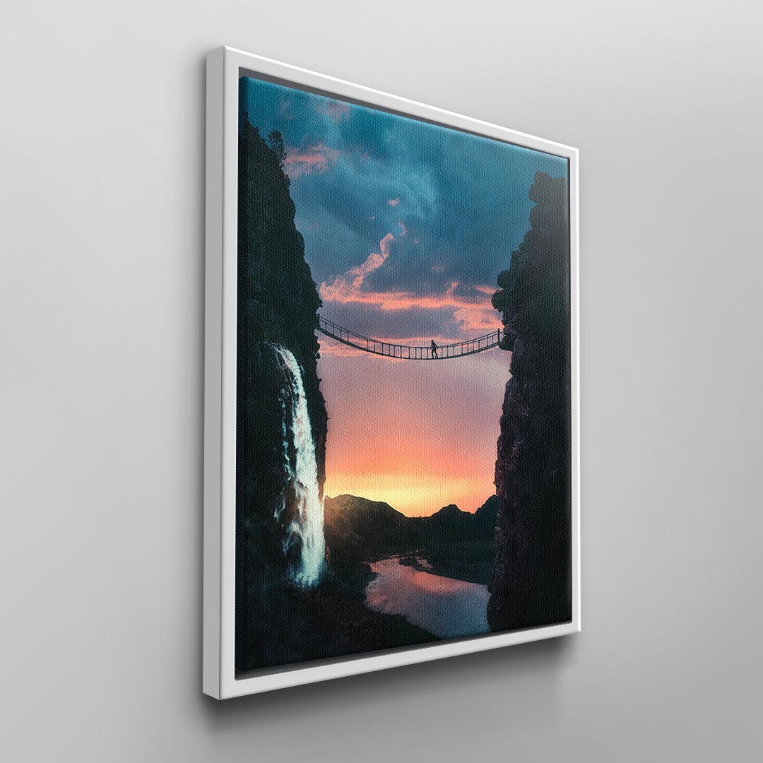 Sonnenuntergang Kluft